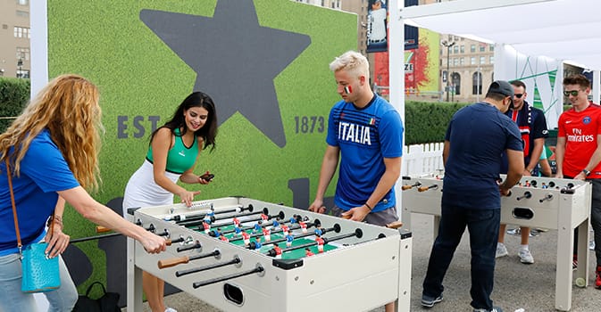Heinekin fan activation zone 2